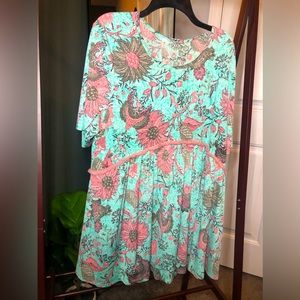 Women’s Plus Size 2X Floral Blouse